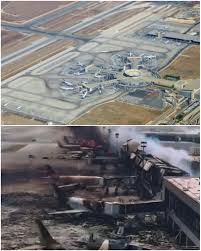 BREAKING‼️ Israel's largest international airport, Ben Gurion Airport,  has reportedly been hit. Heavy missiles from Iran struck the heart of Tel  Aviv's main airport, causing extensive structural damage and a massive fire