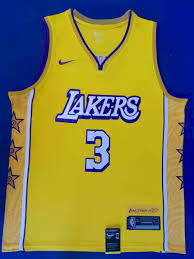 College football jerseys primary material: Los Angeles Lakers Anthony Davis City Edition Jerseyave Marketplace