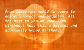 18th Birthday Wishes Quotes For Her Best Wishes Deep within me, i know too well the goodness this day has caused me, and that's why i will continue to treat you like the best that you are. 18th birthday wishes quotes for her