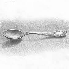 Dinner Knife Forks Soup Spoon Dinnerware Tableware Vintage Stainless S Object Drawing Art Drawings Sketches Simple Pencil Drawings