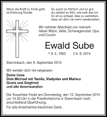 Not many shops will do that these days. Traueranzeigen Von Ewald Sube Franken Gedenkt De