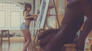 Big, despite charlotte's rule it takes half the duration of a relationship to get over it, she lets true fan miranda take her and sam to the yankees. Curvy Art Student Fucks The Model S Huge Black Dick Cartoon Porn Videos