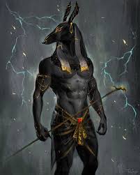 Here is my interpretation of Set, the ancient egyptian god of chaos,  violence, war, storms, darkness, basically many bad things. He's a bad boi.  His animal is actually unknown and is just
