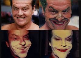 El actor quería conocer qué le pasó al joker de pequeño para llegar a convertirse en el personaje que era hoy día. Jack Nicholson No Se Tomo A Broma Su Maquillaje Para Ser El Joker