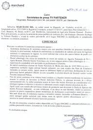 Pe cale de consecinţă, nu văd motivele. Marchand Srl LÄƒmureste SituaÅ£ia Din Parcul Industrial Priboiu Partener Tv