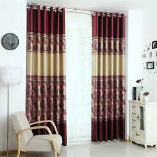 Graceful Solid And Leaf Print Curtains Of Burgundy Color Burgundy Curtains Beige Curtains Printed Curtains