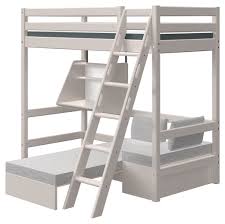 Sie sind unsicher, ab wann ein hochbett aus massivholz für ihr kind geeignet ist? Flexa Classic Hochbett Casa Mit Gastebett Schreibtisch Schrager Lei