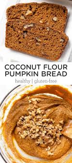 Pumpkin Coconut Flour Bread Queen Of Quinoa Recipe In 2020 Coconut Flour Pumpkin Bread Pumpkin Recipes Pumpkin Bread