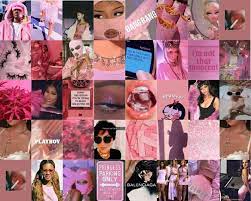 All images in the order are different, no duplicates included! Pink Baddie Aesthetic Wall Collage Kit Digital Wall Collage Aesthetic Collage Photo Wall Collage