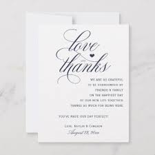 Wedding Thank You Cards For Tables Navy Blue Zazzle Com Wedding Thank You Cards Wording Thank You Card Wording Wedding Thank You Messages
