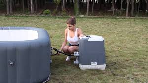 Bestway Hawaii Hydrojet Pro Lay Z Spa 54138 Francais Youtube