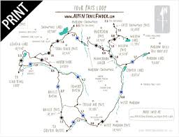 It is the responsibility of ohv riders to acquire the current map and rules. Four Pass Loop In Aspen Co Aspen Trail Finder