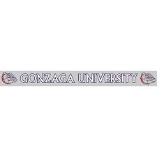 Haz tu selección entre imágenes premium sobre gonzaga mascot de la más alta calidad. Gonzaga Bulldogs Decal Strip Gonzaga University With Mascot Walmart Com Walmart Com