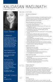 Use a good mechanical engineering resume template that balances text and whitespace. Mechanical Engineer Resume Example Mechanical Engineer Resume Mechanical Engineering Visual Resume