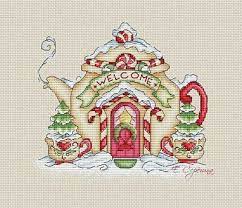 If you've cross stitched before, you likely already know what to look for in a pattern. Christmas Teapot Cross Stitch Chart Christmas Cross Stitch Holiday Cross Stitch Xmas Cross Stitch