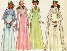 1977 Got Married In This Dress Mccalls Sewing Patterns Gown Sewing Pattern Vintage Sewing Patterns