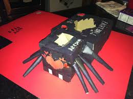 A wide variety of funny valentine boxes options are available to you, such as paper type, custom order, and feature. Minecraft Spider Valentine Box Be Minecraft Glitter Paint Pens Crafts For Boys Black Construction Paper