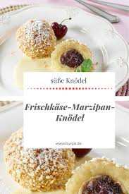 Susse Frischkase Marzipan Knodel Rezept Rezepte Bayerisches Essen Knodel Rezept