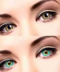 Globalead Natural Premium Eye Color Contact Lens (Hazel and Hazel) Price in  India