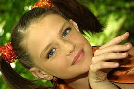 Jeune fille, roux, fille, flower, rose, HD wallpaper