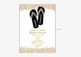 We'll guide you through the venue arrangements, choosing the right vendors, designing invitations, building the ideal music playlist and much more. Sweet 16 Beach Party Birthday Invitation 500x500 Png Download Pngkit