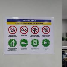 Check spelling or type a new query. Jual Sign Tanda Peraturan Loker Tempel Gambar Papan Stiker Kota Surabaya Piramida Advertising Tokopedia