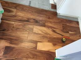 Plus, laminate flooring is affordable. Home Depot Gordon Acacia 6 1 2 Inch Wide Floating Engineered Hardwood 17 05 Sq Ft Case Engineered Hardwood Flooring Engineered Hardwood Flooring