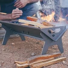 Check out our portable fire pit selection for the very best in unique or custom, handmade pieces from our fire pits & wood shops. Portable Wood Burning Fire Pits For Van Life Or Car Camping