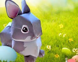 Vorlage osterhase osterhasen aus holz ostern vorlagen. Freebie Osterhase Aus Papier Basteln Kinder Diy Trends