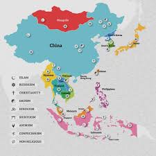 Peta Asia Penjelasan Peta Benua Asia Lengkap Sindunesia