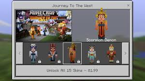In a game that has built its entire empire on being an open and flexible platform. Minecraft Pocket Edition Journey To The West Skin Pack Gamerheadquarters