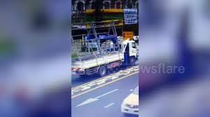 Lorry drivers gathered in the daghestani village of manas are continuing to protest against the platon road tax. Newsflare Thai Truck Driver Survives After Being Electrocuted From Power Lines
