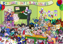 Cubfur scribbles YCH CFZ charity groop pic by toddlergirl -- Fur Affinity  [dot] net