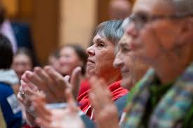 Moms Demand Action rally for gun safety at statehouse