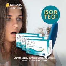 FarmaciaVeracierto junto a @GramonBago te invitamos a participar de este  SORTEO! En el mes de Julio, podes ganarte un tratamiento para tu cabello de  tres meses con Clarix®️ (tres cajas de 30