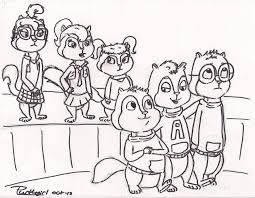 Brittany alvin and the chipmunks coloring pages. Alvin And The Chipmunks 2 Coloring Pages Free Coloring Home