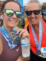 E.J. Thomas Hall was well-represented at the Akron Marathon this morning!  Congrats to Margo and Kylie Ohlson and Dominic Caradelli for running half  today! Not too shabby for a group of theatre