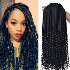 And sis, we're here to help you out, because we are breaking it all down. 20 Inch Black Curly Faux Locs Soft Hair 6 Packs Synthetic Crochet Braid Dreadlocks Braiding Hair F Faux Locs Hairstyles Natural Hair Braids Crochet Hair Styles
