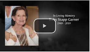 Obituary and funeral service: Ruby Stapp Garner, 70, of Monroe