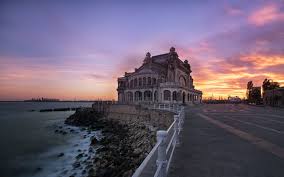 Man Made Architecture Sunset Building Casino Romania Wallpaper Architecture Background Background Images Romania