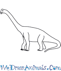 How To Draw A Brachiosaurus Now you can start sketching the body with some rough lines. how to draw a brachiosaurus