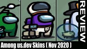 Today i show you how to get dev skins using dark dex in arsenal. Among Us Dev Skins Nov Find Out About The Website