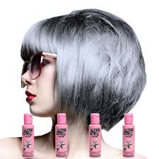 50 different blonde hair color ideas for the current season. Crazy Color Hair Dye Semi Permanent Hair Dye For Women 4 Pack Silver Amazon De Beauty