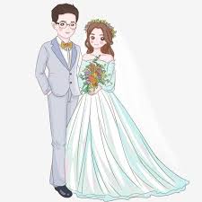 Hand Painted Wedding Bride And Groom Bride Clipart Couple Marry Png Transparent Clipart Image And Psd File For Free Download Wedding Couple Cartoon Couple Illustration Wedding Bride Clipart