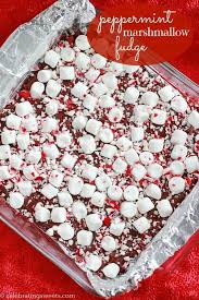 Marshmallow Fudge With Peppermint Celebrating Sweets