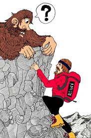 In einem interview des konstanzer südkuriers sagt er: Yeti Trifft Messner By Pascal Kirchmair Famous People Cartoon Toonpool