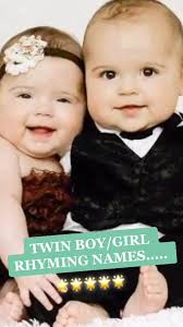 Twin Names That Rhyme