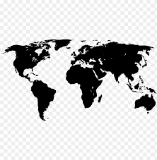 World Map With Black And White Outline Blank Map Of World Map Png Black Png Image With Transparent Background Toppng Find & download free graphic resources for black background. world map png black png image with