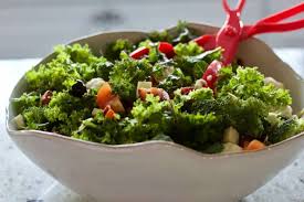 Tips for salad garden grow salad greens on a raised bed or a wide planter. Fall Garden Kale Salad Recipe Homemade Food Junkie