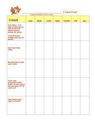 Download this printable chore checklist template now! Top 17 Pet Responsibility Charts Free To Download In Pdf Format